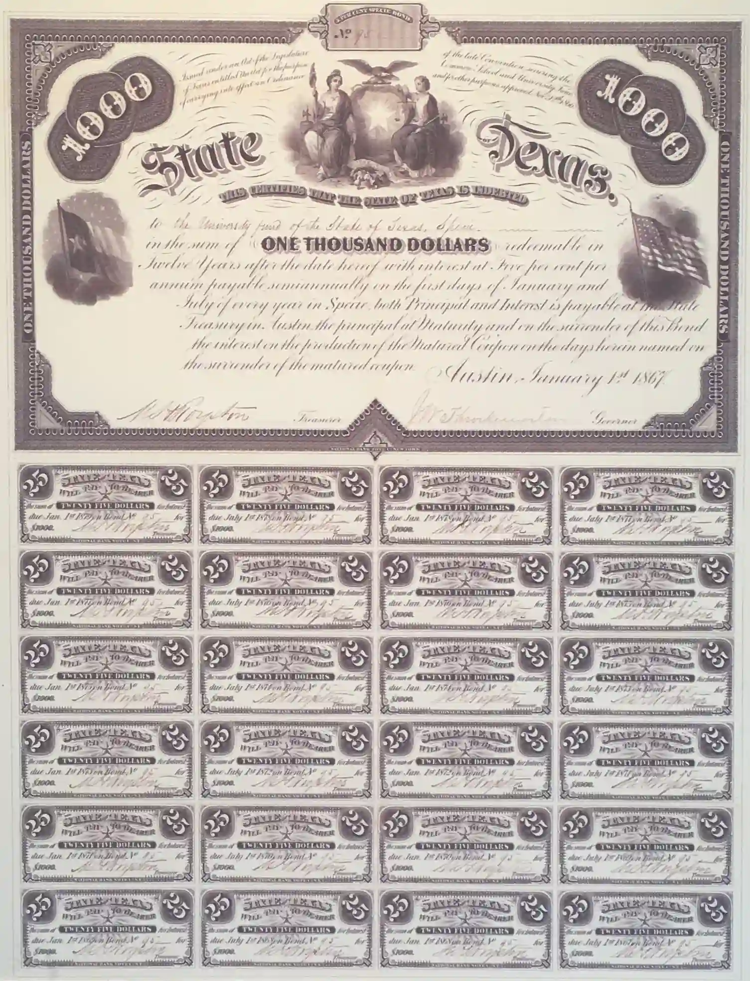 The bond described above